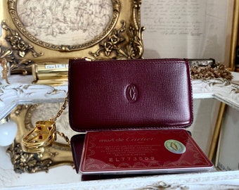 Cartier Classic Coin and Card Case