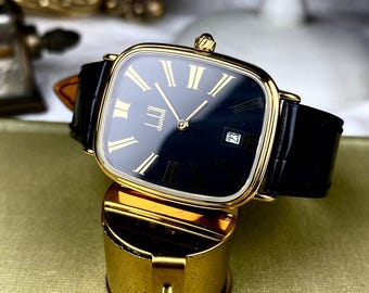中古)LOUIS VUITTON ルイ・ヴィトン タンブール オールブラック