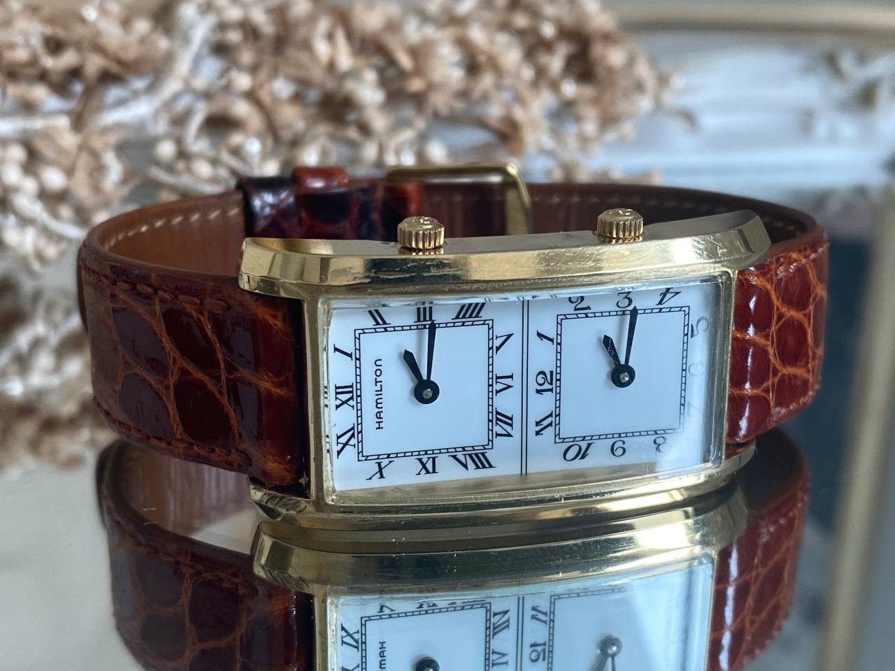 Hamilton dual time best sale watch