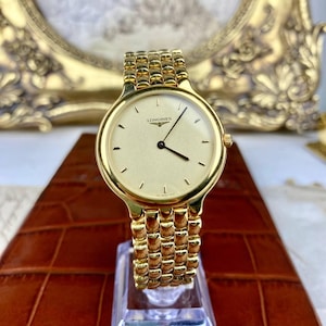 Longines Golden Round Bracelet Watch