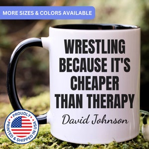 Wrestling mug, Wrestling gift for men and women, Wrestling gifts, Wrestling coffee mug, Wrestling cup, APO122