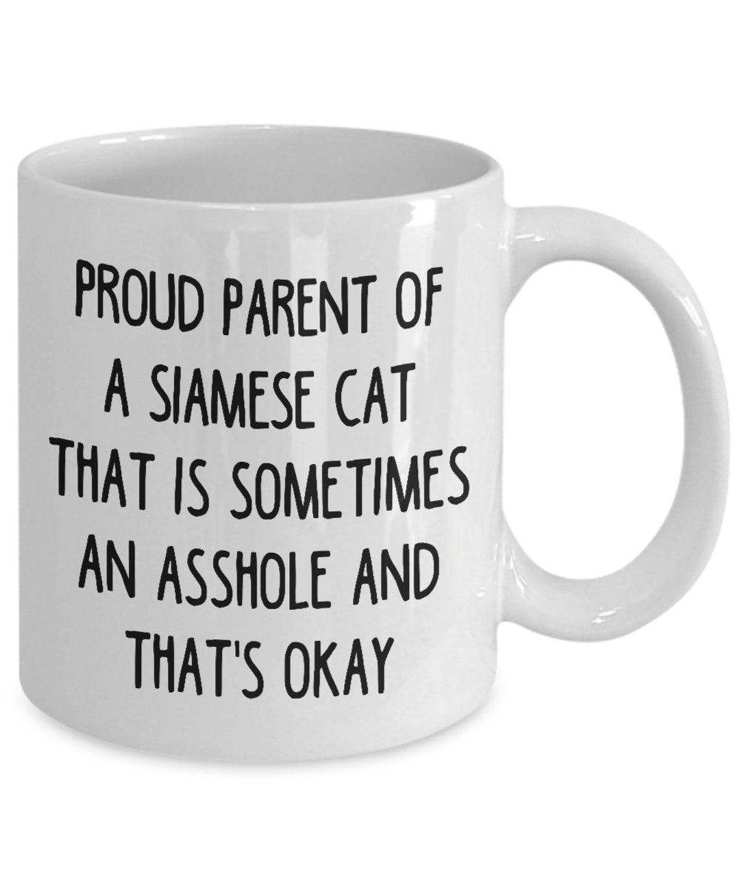 Siamese Cat Gift, Siamese Cat Mug, Siamese Cat Dad, Siamese Cat Gifts