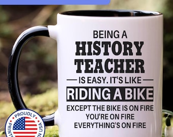 History Teacher mug, History Teacher gifts, gift for History Teacher gift idea, History Teacher coffee mug, APO015