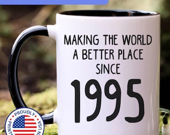 29th birthday gift, 29th birthday mug, 29 year old birthday gifts, 1995 mug, 29th bday gifts,29th birthday gag, APO071