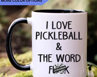 Pickleball mug, Pickleball gift for men and women, Pickleball gifts, Pickleball coffee mug, Pickleball cup, APO07421