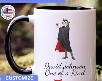 Personalized Vampire mug, Vampire coffee mug, Vampire gift, Vampire gifts, APO061