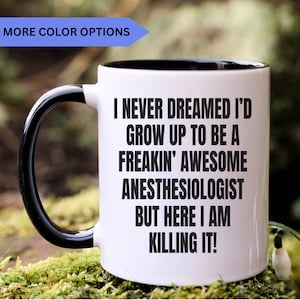 Anesthesiologist mug, gift for Anesthesiologist, Anesthesiologist gifts, Anesthesiologist coffee mug, Anesthesiologist cup, APO057