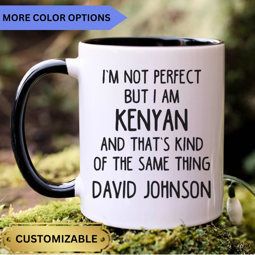 Personalized Kenyan Mug Kenyan Gift Kenyan Gifts Kenyan Etsy