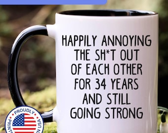 34th anniversary gifts for men, 34th anniversary gift for him, 34 anniversary, 34 year anniversary, 34th wedding anniversary, APO003