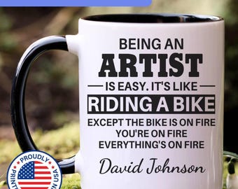 Artist mug, Artist gifts, gift for Artist gift idea, Artist coffee mug, APO045