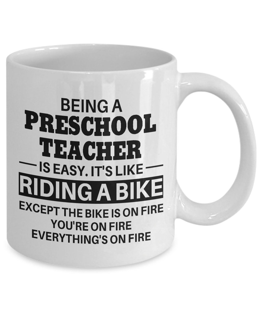 Preschool Teacher Gift Preschool Teacher Mug New Preschool Etsy