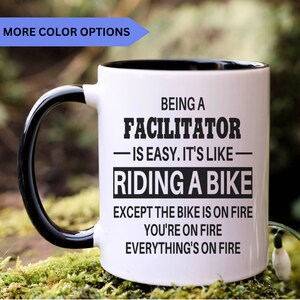 Facilitator mug, facilitator gifts, gift for facilitator gift idea, facilitator coffee mug, APO015