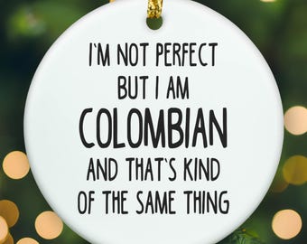 Colombian ornament, Colombia ornament, Colombian christmas ornament, APR009