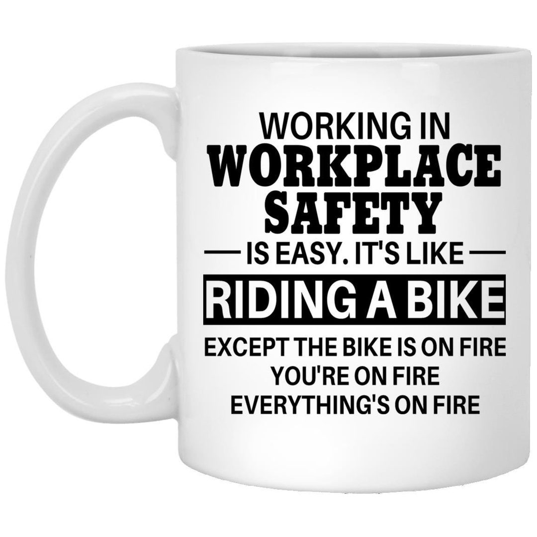 Workplace Safety Mug Workplace Safety Gifts Workplace Safety Etsy