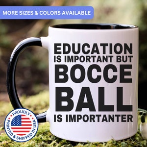 Bocce Ball gift, Bocce Ball mug, gift for, APO025