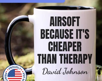 airsoft mug, airsoft gift for men and women, airsoft gifts, airsoft coffee mug, airsoft cup, APO122