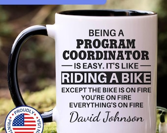 Program coordinator gift, program coordinator mug, new program coordinator, best program coordinator, funny program coordinator gift, APO045