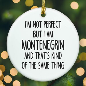 Montenegrin ornament, Montenegro ornament, Montenegrin christmas ornament, APR009