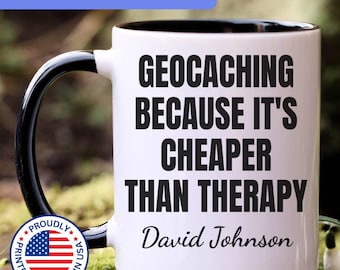 Geocaching mug, Geocaching gift for men and women, Geocaching gifts, Geocaching coffee mug, Geocaching cup, APO122