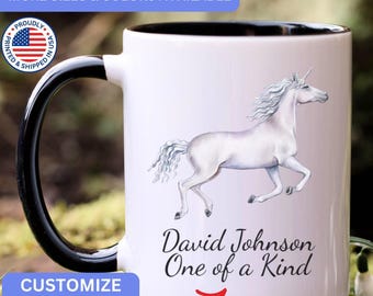 Personalized Unicorn mug, Unicorn coffee mug, Unicorn gift, Unicorn gifts, APO061