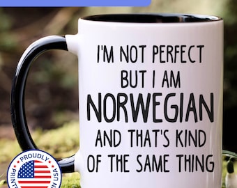Norwegian Mug, Norwegian Gift, Gift for Norwegian, Norway Gift, APO031