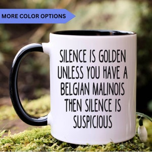 Belgian Malinois mug, gift for Belgian Malinois mom, gift for Belgian Malinois dad, Belgian Malinois gifts, Belgian Malinois gift, APO085