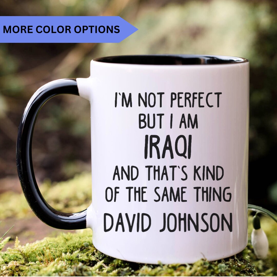 Personalized Iraqi Mug, Iraqi Gift, Iraqi Gifts, Iraqi Coffee Mug, Iraqi Cup, APO046 Etsy