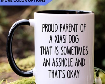 Xiasi Dog mug, Xiasi Dog dad, Xiasi Dog mom, Xiasi Dog gift, APO0021