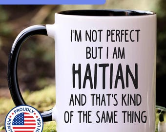 Haitian mug, Haitian gift, gift for Haitian, Haiti gift, APO031