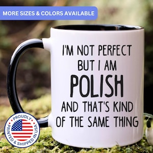 Polish Mug, Polish Gift, Gift for Polish, Poland Gift, APO031