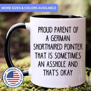 German Shorthaired Pointer mug, gift for German Shorthaired Pointer mom, gift for German Shorthaired Pointer dad, APO0021