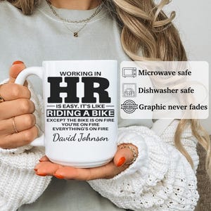 Taza de RR.HH., regalo de RR.HH., regalos de RR.HH., taza de café de RR.HH., APO050 imagen 5
