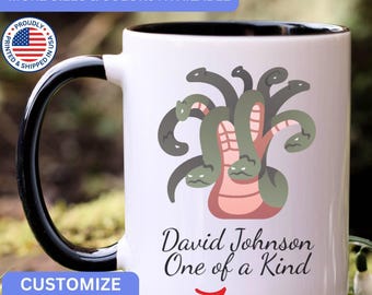 Personalized Hydra mug, Hydra coffee mug, Hydra gift, Hydra gifts, APO061