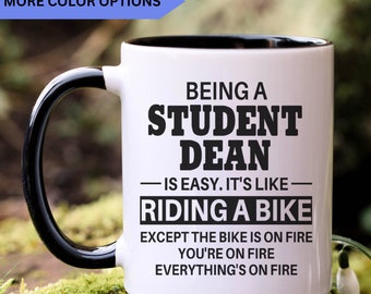 Student Dean mug, student dean gifts, gift for student dean gift idea, student dean coffee mug, APO015