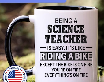 Science Teacher mug, Science Teacher gifts, gift for Science Teacher gift idea, Science Teacher coffee mug, APO015