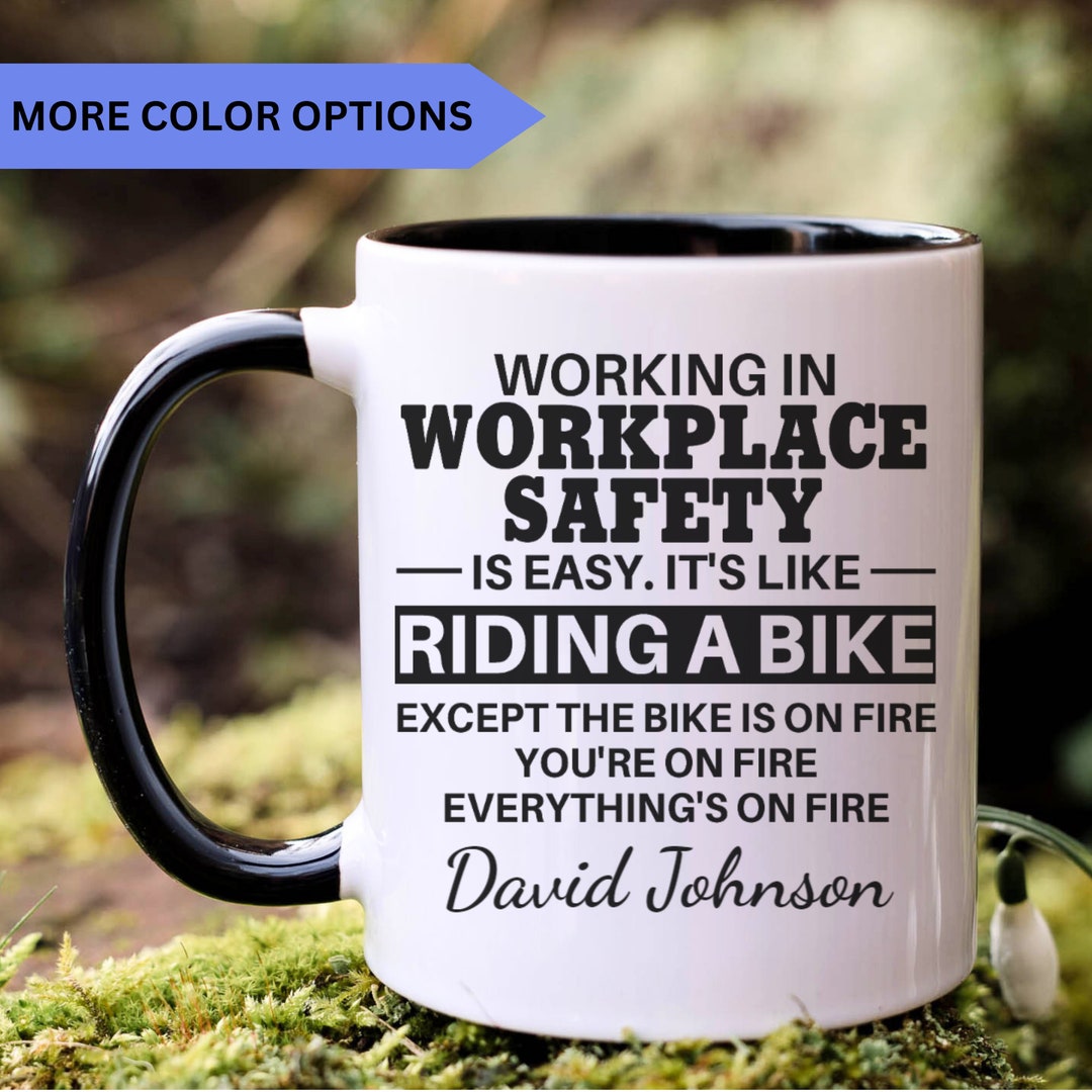 Workplace Safety Mug, Workplace Safety Gift, Workplace Safety Gifts