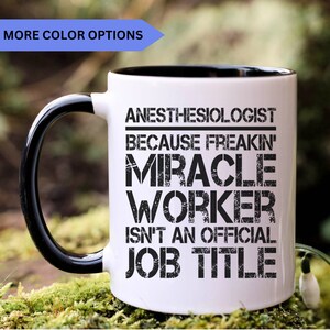 Anesthesiologist gifts, Anesthesiologist mug, gift for Anesthesiologist, Anesthesiologist coffee mug, Anesthesiologist cup, APO055