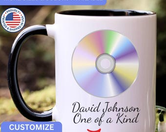 Personalized Cd mug, custom Cd mug, Cd gift, Cd gifts, APO065