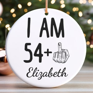 55th birthday gift, 55th birthday ornament, 55 year old birthday gifts, happy 55th birthday, 55th bday gifts,55th birthday gag, APR012