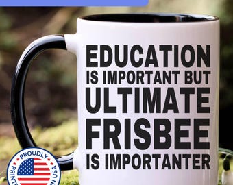 ultimate frisbee gift, ultimate frisbee mug, ultimate frisbee gift for men and women, APO025