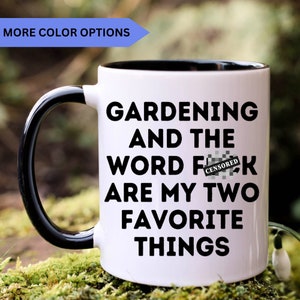 Gardening gift, gardening mug, gardening gift for men and women, CWM0744