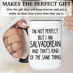 Salvadorean Mug, Salvadorean Gift, Gift for Salvadorean, el salvador Gift, APO031 image 6