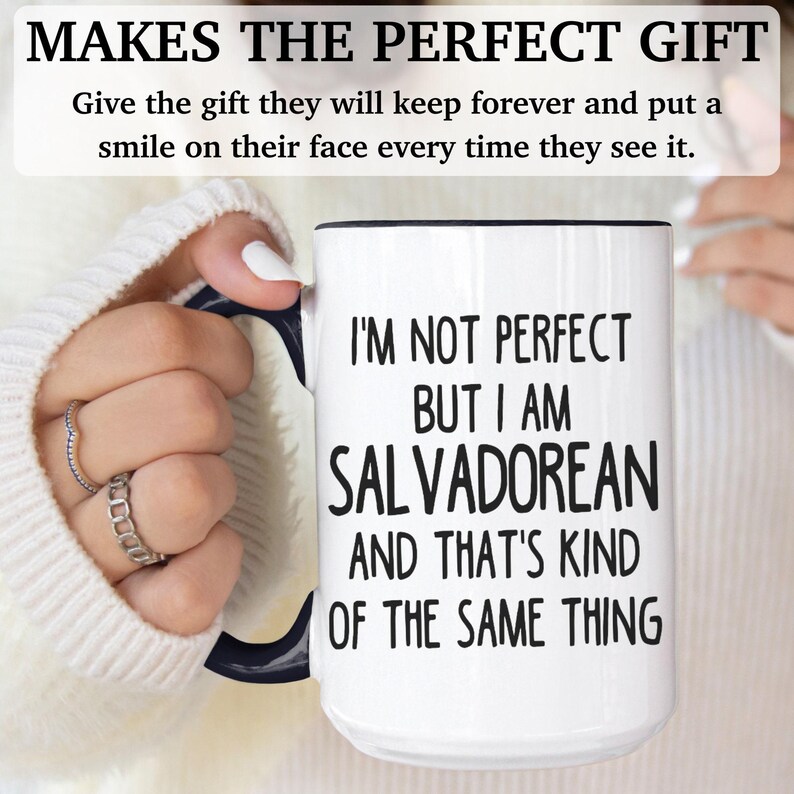 Salvadorean Mug, Salvadorean Gift, Gift for Salvadorean, el salvador Gift, APO031 image 6