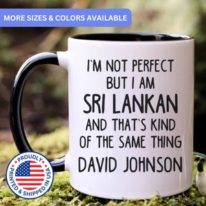 Personalized Sri Lankan mug, Sri Lankan gift, Sri Lankan gifts, Sri Lankan coffee mug, Sri Lankan cup, APO046