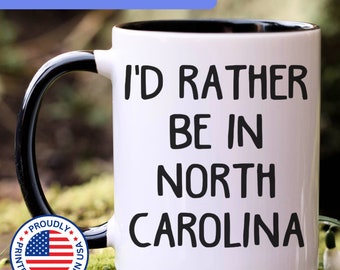 North Carolina gift, North Carolina mug, North Carolina gifts, North Carolina coffee mug, North Carolina cup, APO034