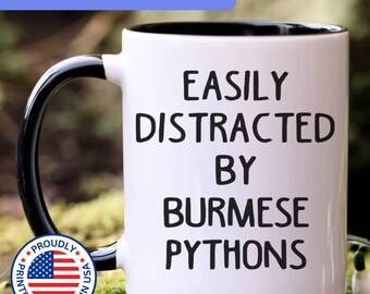 Burmese Python mug, gift for Burmese Python Burmese Python gifts, APO030