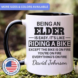 Elder mug, elder gift, elder gifts, elder coffee mug, elder cup, APO045