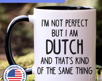 Dutch Mug, Dutch Gift, Gift for Dutch, Netherlands Gift, APO031