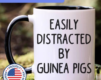 Guinea Pig Mug, Guinea Pig Gifts, Personalized Guinea Pig Coffee Mug, Guinea Pig Cup, Cute Guinea Pig Coffee Cup, Guinea Pig Mom, APO030