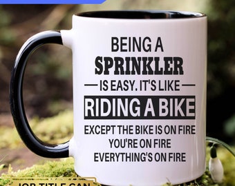 Sprinkler mug, Sprinkler gifts, gift for Sprinkler gift idea, Sprinkler coffee mug, APO015